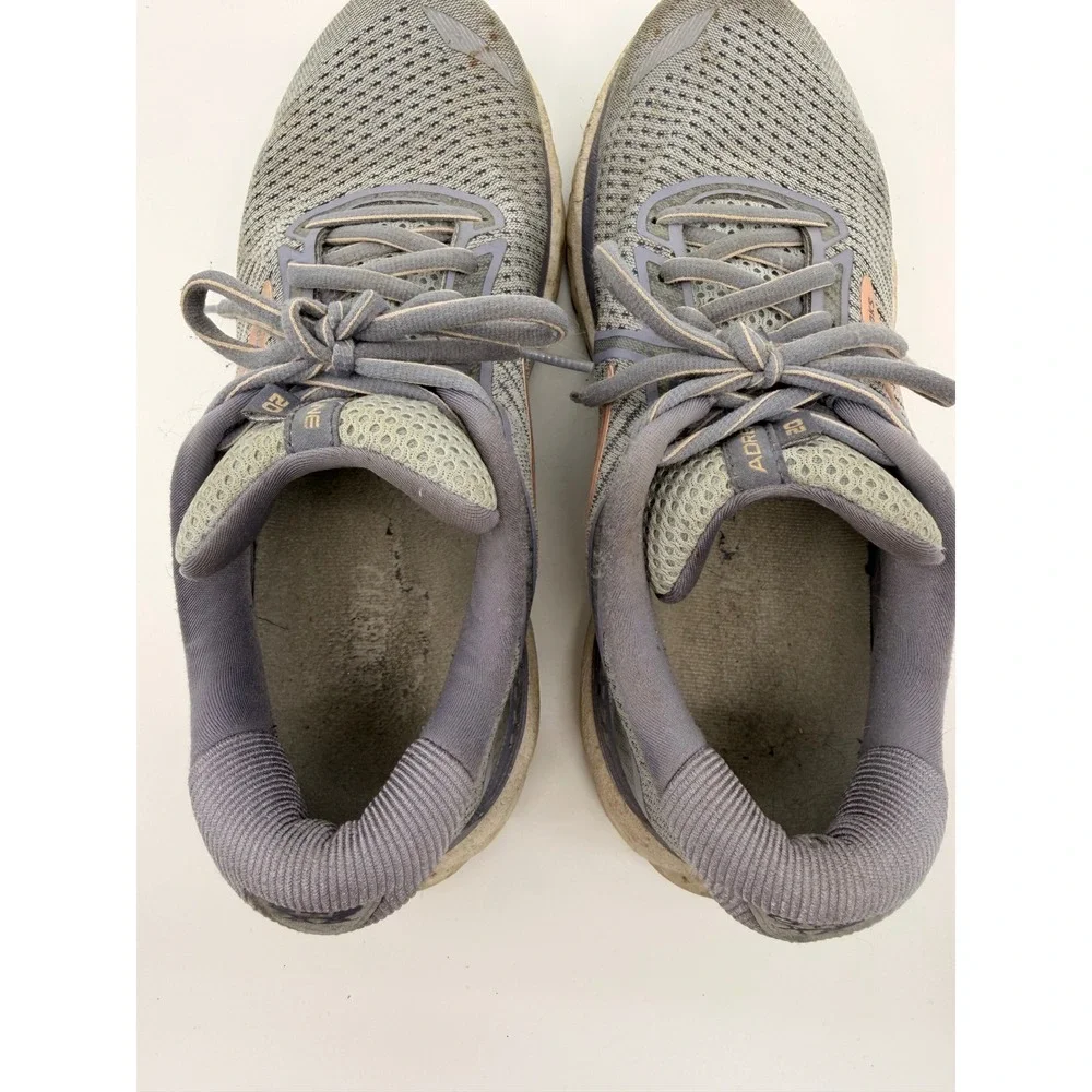 Brooks Adrenaline GTS 20 Womens Running Shoes Grey Rose Gold 1202961B073 8.5